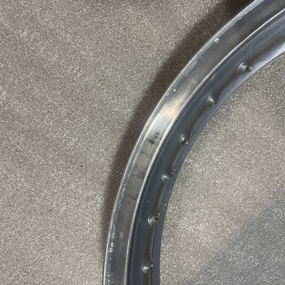 18 x 2.15 (36) Borrani Valanced Rim - Francis Barnet / Matchless - Tin Hub Rear