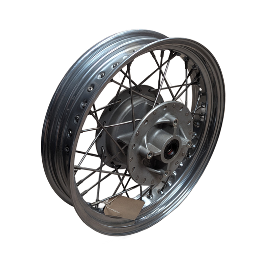 Triumph Rear Wheel - 17" x 3.50 - British Chrome - Bonneville / Thruxton