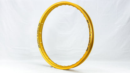 SMPro Alloy Rim - Gold - Front - 21"x1.60 36h D - Black Logo