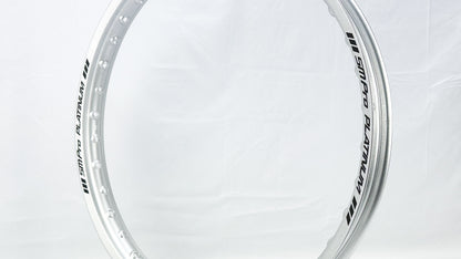 SMPro Alloy Rim - Silver - Rear - 18"x2.15 36h D - Black Logo