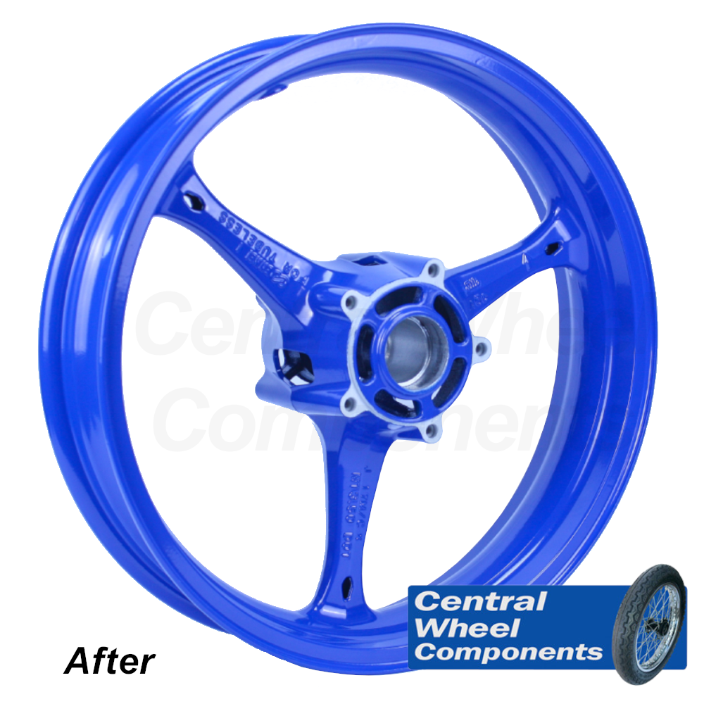 Complete Cast Wheel - Standard Colours - Blasting & Powdercoating - Central Wheel Components