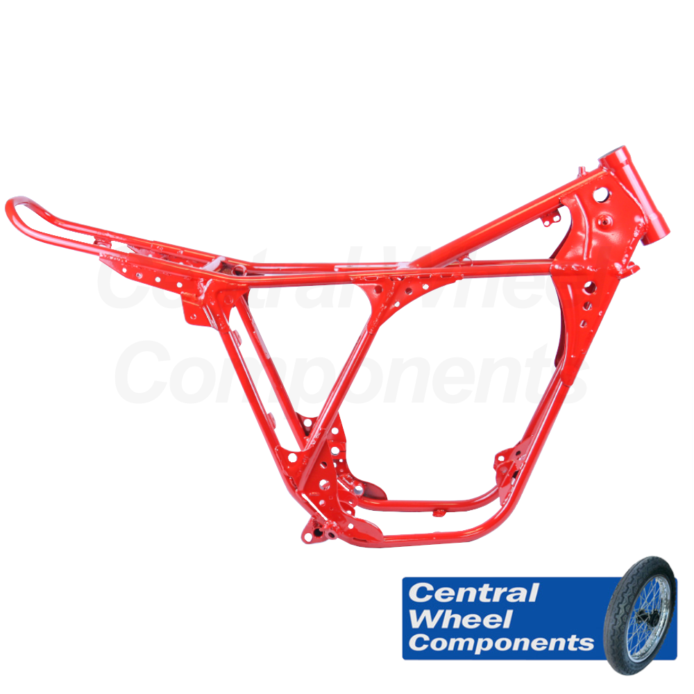 Frame & Swinging Arm - Blasting & Powdercoating - Central Wheel Components