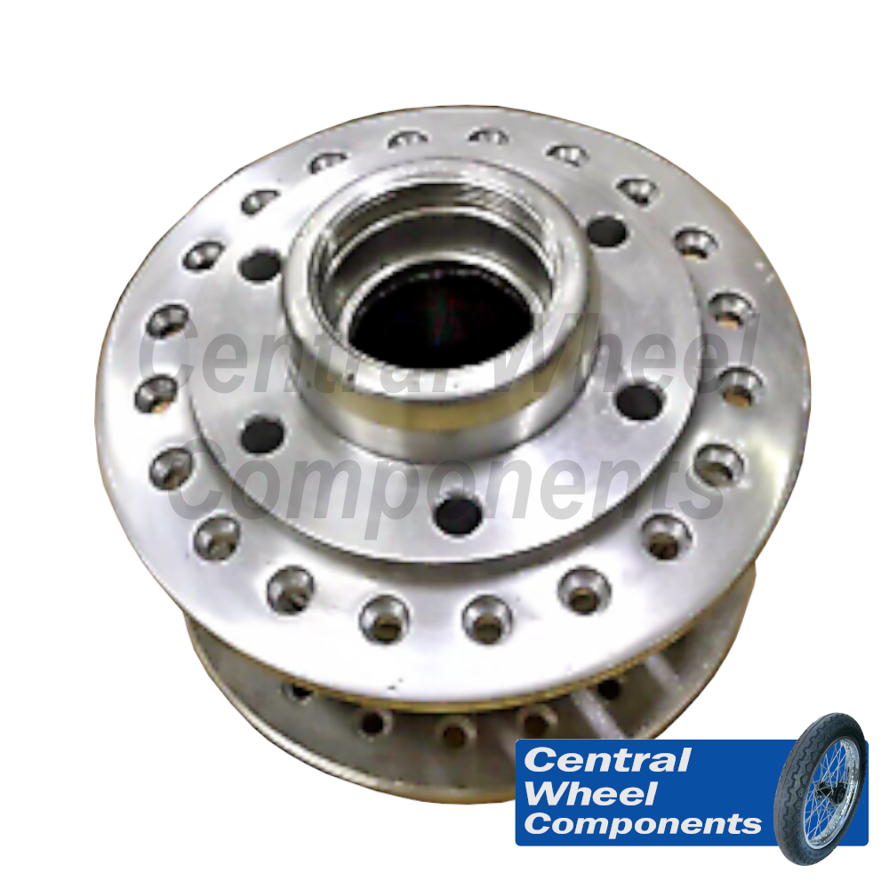 Honda CB750 19" x 1.85 Front Rim & Spoke Set – Stainless - Disc Hub - Central Wheel Components