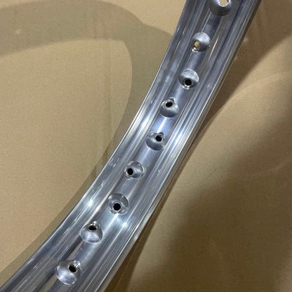 19 x 1.85 Excel Valanced Rim - Norton Dominator / Atlas / Commando - Drum Hub - Front Or Rear - 40 Hole