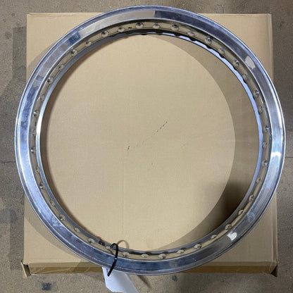 19 x 1.85 Morad Valanced Rim - Norton Dominator / Atlas / Commando - Alloy Full Width Hub - Front Or Rear - 40 Hole