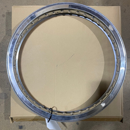 19 x 1.85 Morad Valanced Rim - Norton Dominator / Atlas / Commando - Alloy Full Width Hub - Front Or Rear - 40 Hole