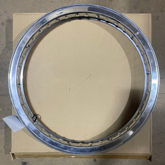 19 x 1.85 Morad Valanced Rim - Norton Dominator / Atlas / Commando - Alloy Full Width Hub - Front Or Rear - 40 Hole
