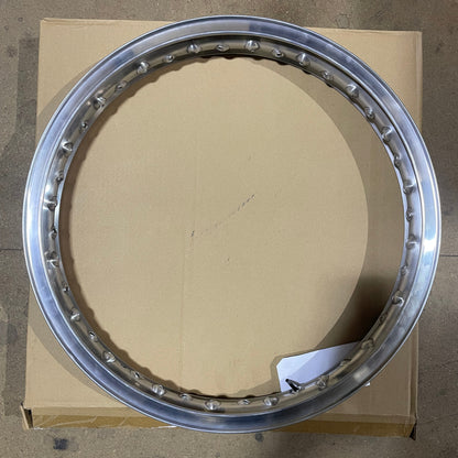 19 x 1.85 Borrani Valanced Rim - Triumph T140 / T160 - Disc Hub - Front - 40 Hole