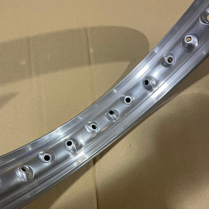 19 x 1.85 Borrani Valanced Rim - Triumph T140 / T160 - Disc Hub - Front - 40 Hole