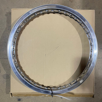 19 x 1.85 Borrani Valanced Rim - Norton MK3 - Disc Hub - Rear - 40 Hole