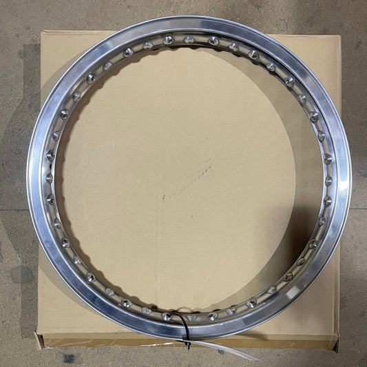 19 x 1.85 Borrani Valanced Rim - Norton MK3 - Disc Hub - Rear - 40 Hole