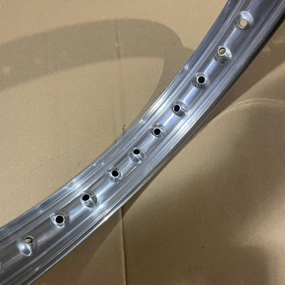 19 x 1.60 Morad Valanced Rim - Small 4" Drum Half Width Hub - X lace Drilled -40 Hole
