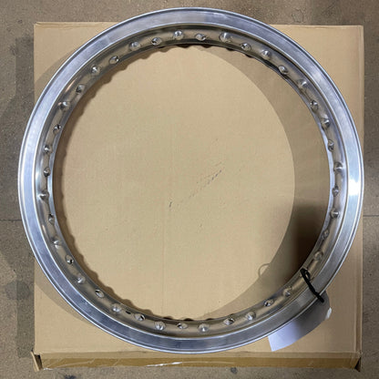 18 x 2.15 Borrani Valanced Rim - Kawasaki Z900 Z750 - 8" Full Width Drum Hub - 40 Hole