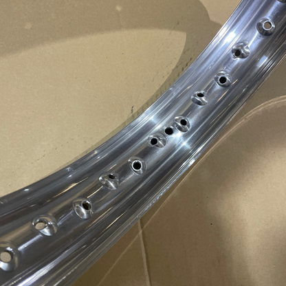 18 x 2.15 Morad Valanced Rim - Triumph T120 - Conical Hub - Front - 40 Hole