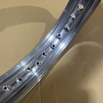 18 x 2.15 Morad Valanced Rim - Triumph T120 - Conical Hub - Front - 40 Hole