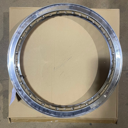 18 x 2.15 Excel Valanced Rim - Norton Dominator/Atlas/Commando - Drum Hub - Rear - 40 Hole