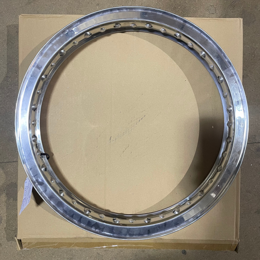 18 x 2.15 Excel Valanced Rim - Norton Dominator/Atlas/Commando - Drum Hub - Rear - 40 Hole