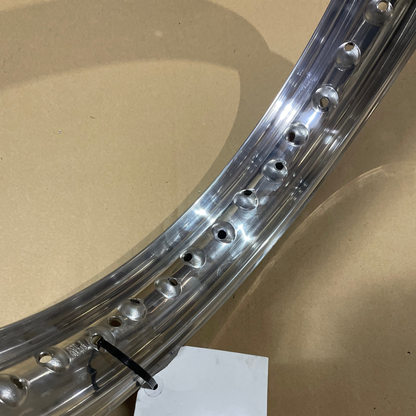 18 x 2.15 Excel Valanced Rim - Norton Dominator/Atlas/Commando - Drum Hub - Rear - 40 Hole