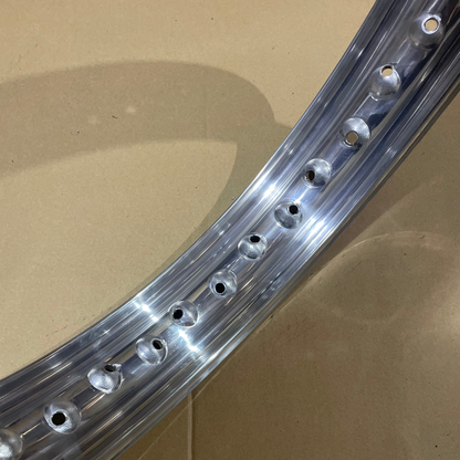 18 x 2.15 Excel Valanced Rim - Norton Dominator/Atlas/Commando - Drum Hub - Rear - 40 Hole