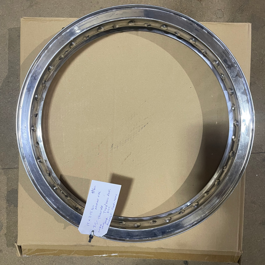 18 x 2.15 Morad Valanced Rim - Triumph T140 T160 - Disc Hub - Rear - 40 Hole