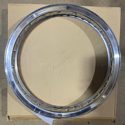 18 x 2.15 Morad Valanced Rim - Norton Dominator/Atlas/Commando - Full Width Hub - Rear - 40 Hole