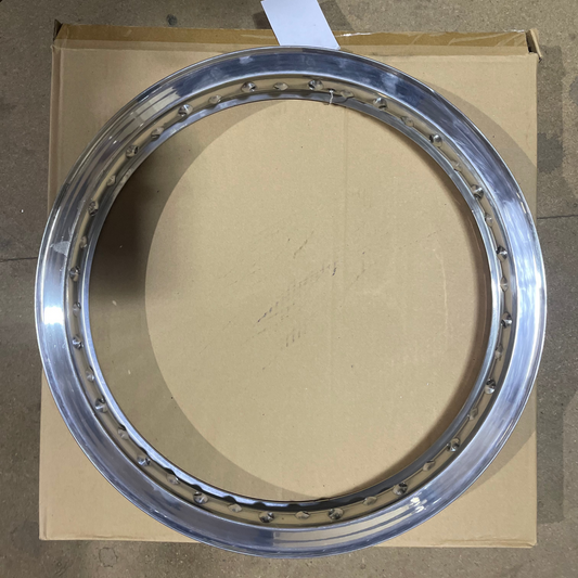 18 x 2.15 Morad Valanced Rim - Norton Dominator/Atlas/Commando - Full Width Hub - Rear - 40 Hole