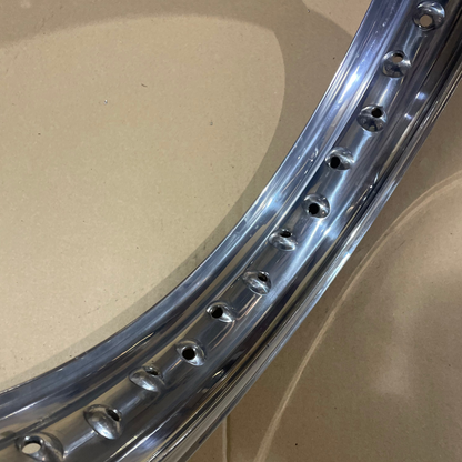 18 x 2.15 Morad Valanced Rim - Norton Dominator/Atlas/Commando - Full Width Hub - Rear - 40 Hole
