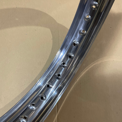 18 x 2.15 Morad Valanced Rim - Norton Dominator/Atlas/Commando - Full Width Hub - Rear - 40 Hole