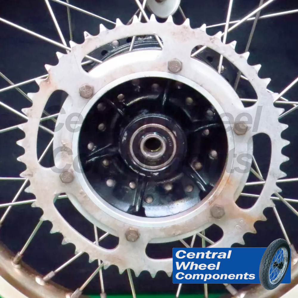Kawasaki KDX 250 - 18" Rear Rims (80-82) - Central Wheel Components
