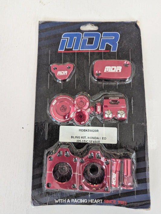 MDR - Red Bling Kit - Honda Red (09-15) CRF 450R