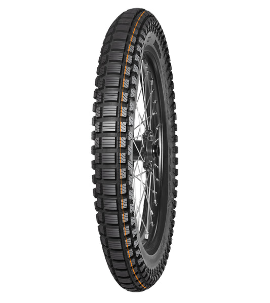 Mitas SW-07 Speedway Motorcycle Tyre / Tire - 3.75-19 61P Rear TT NHS RED STRIPE