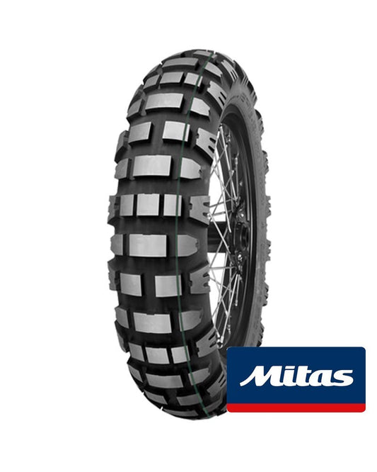 Mitas E-12 Motorcycle Tyre / Tire - 140/80-18 70R TT Rear