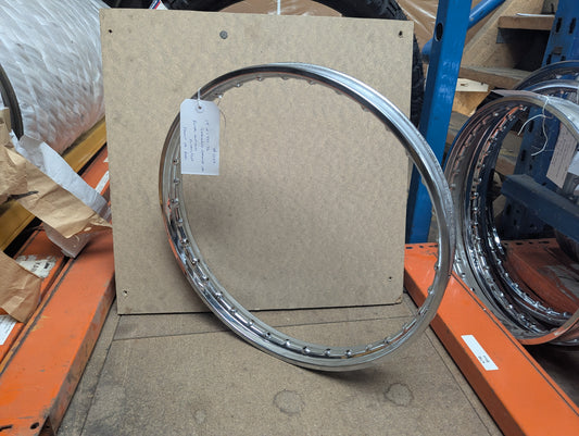 Royal Enfield Flying Flea - Front or Rear – Standard Chrome – 19”x1.50 – 36 hole