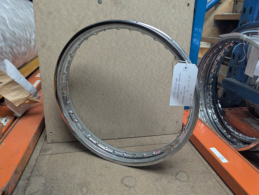 Yamaha RD350/RD250/GT250 – Rear – British Chrome – 18”x1.85 – 36h