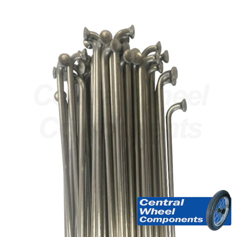 Double Butted Stainless steel bicycle spokes - Central Wheel Components