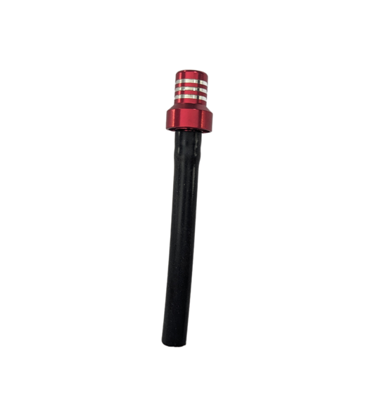 Fuel Vent Cap - Black Pipe - Red Cap