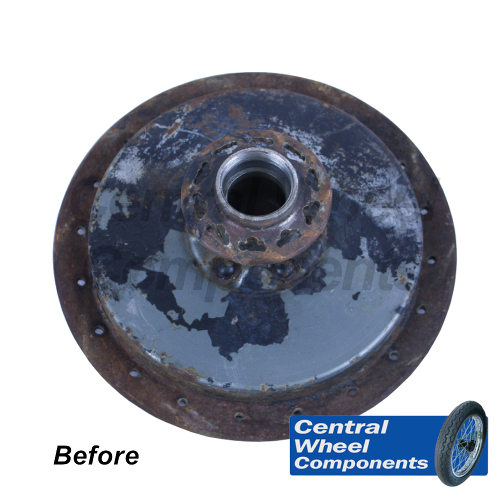Hub - Blasting & Powdercoating - Central Wheel Components